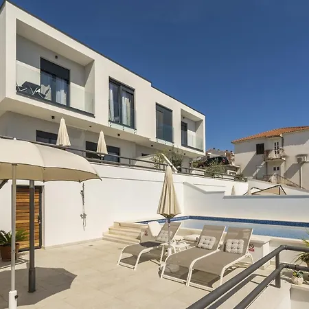 Seaside With A Swimming Pool Rastici, Ciovo - 17889 Apartment Trogir